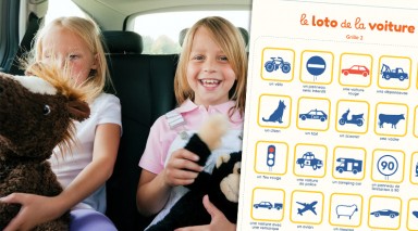 occuper les enfants en voiture