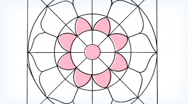 Coloriage Mandala : Les roses