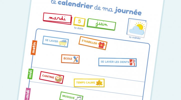 routine de ma journée