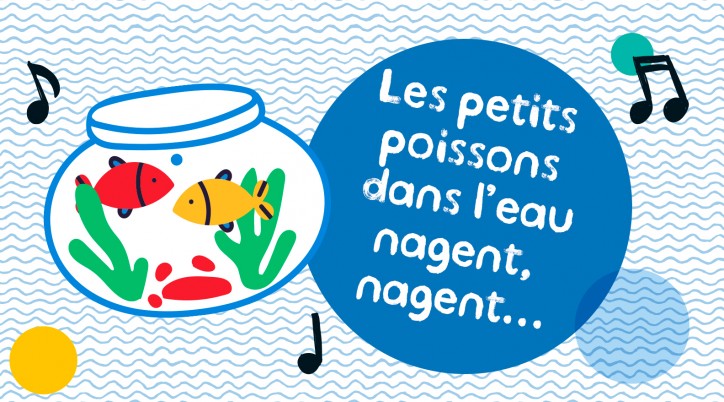 Comptine Les Petits Poissons Comptines Grandir Avec Nathan