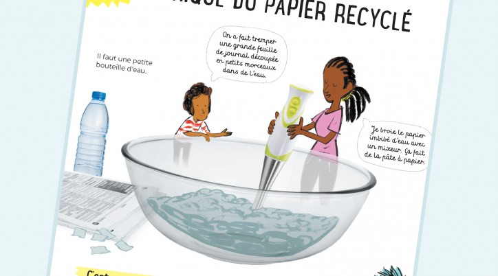 comment fabriquer du papier recyclé
