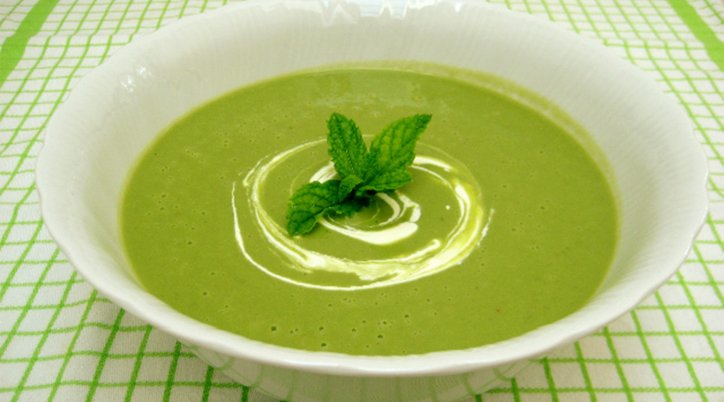 velouté de petit pois