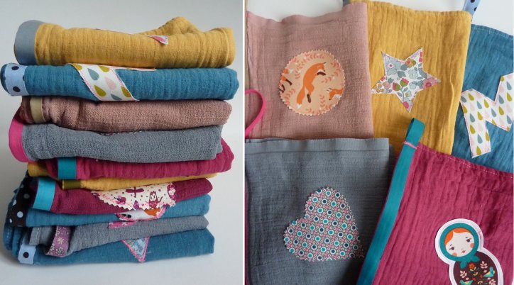 Les Doux Langes Colores A Fabriquer Pour Bebe Grandir Avec Nathan Les Doux Langes Colores A Fabriquer Pour Bebe Grandir Avec Nathan