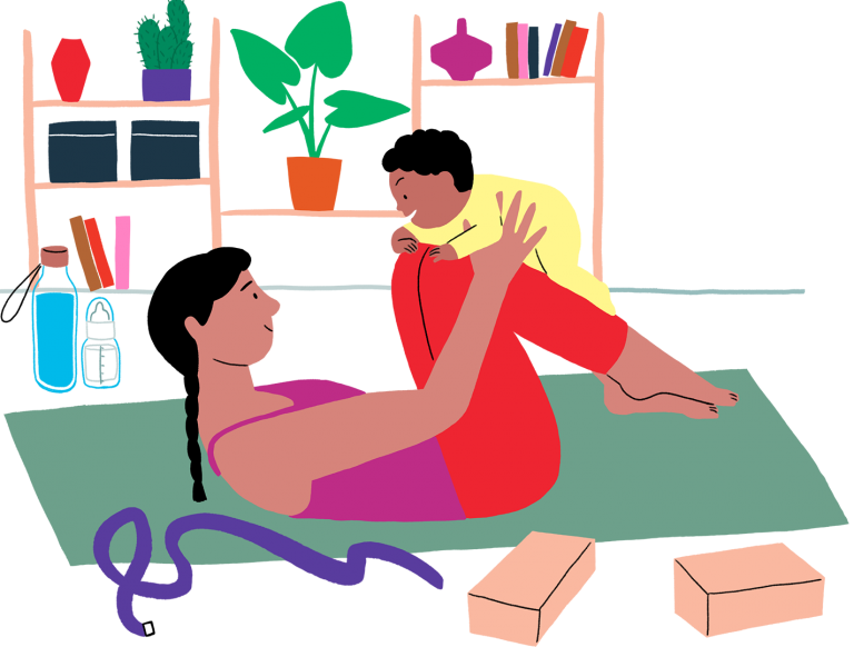 illustration YOGA
