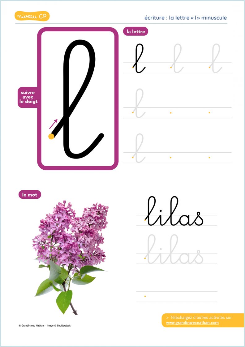 La Lettre L Minuscule Exercices En Cp Grandir Avec Nathan La Lettre L Minuscule Exercices En Cp Grandir Avec Nathan