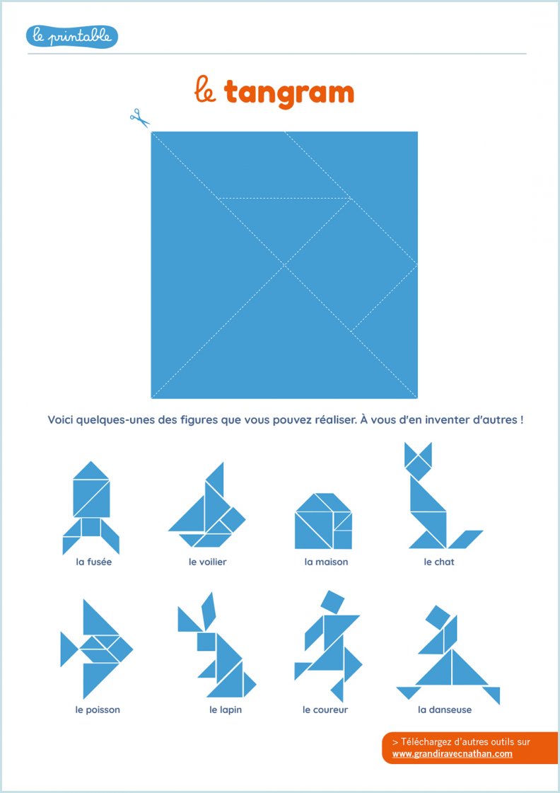 Le Tangram Jeux A Imprimer Grandir Avec Nathan Le Tangram Jeux A Imprimer Grandir Avec Nathan