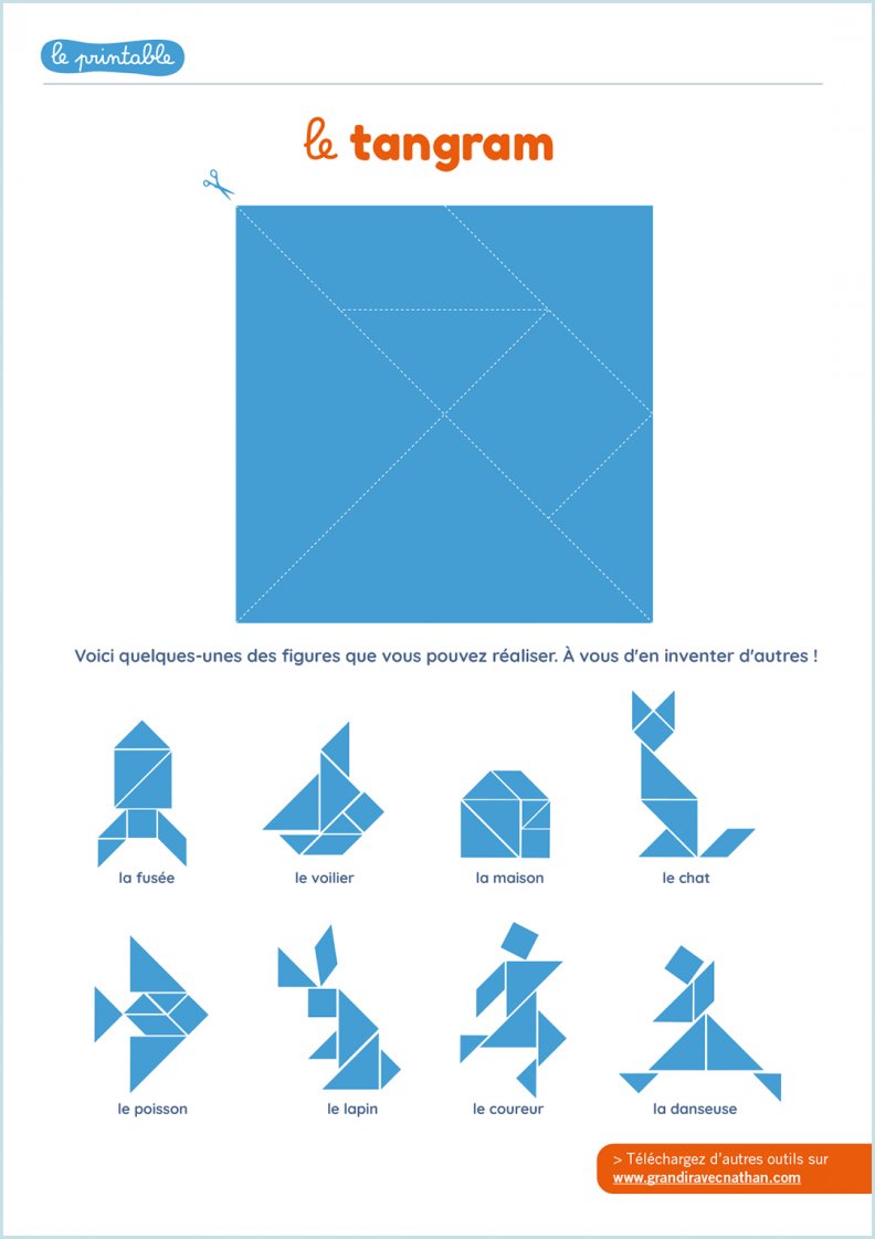 tangram à imprimer