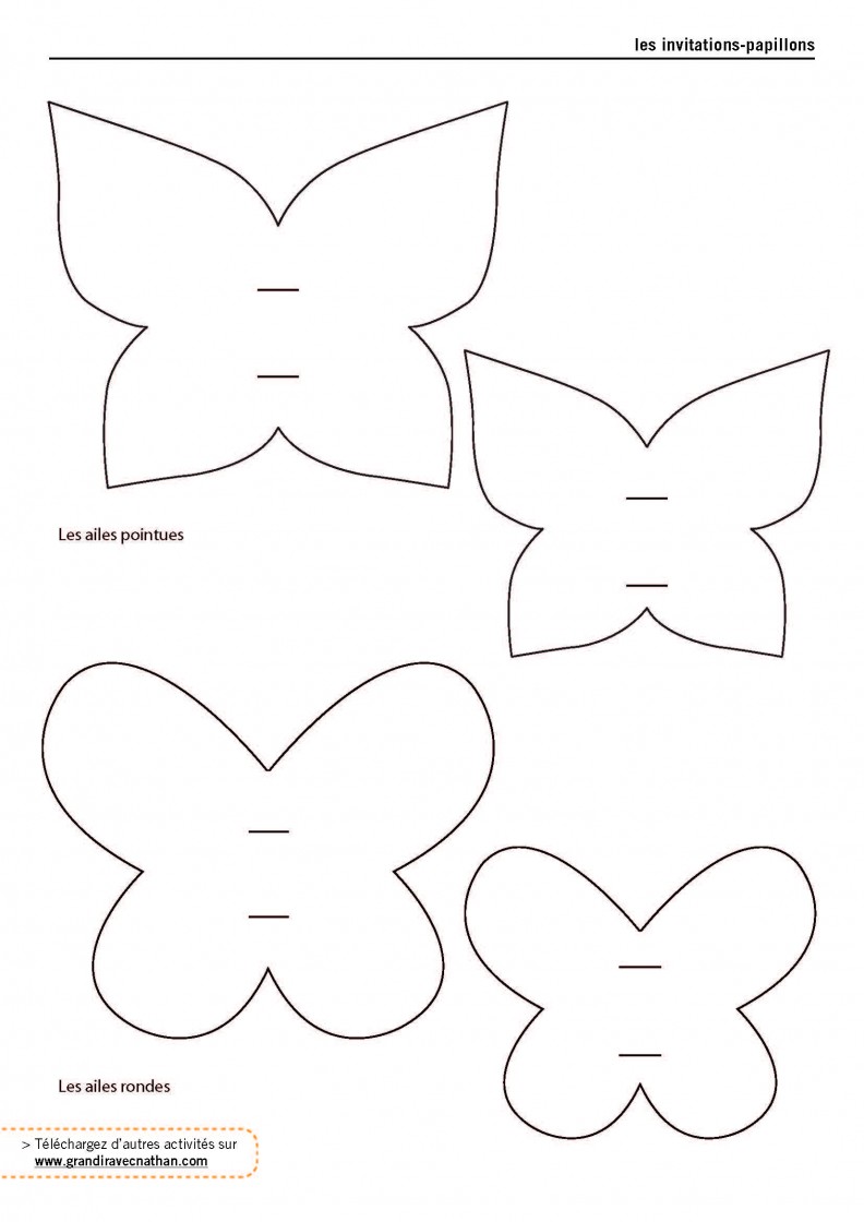 Carte Anniversaire Papillon Gratuite Imprimer Les cartes d'invitation papillons pour un anniversaire - Fêtes d' anniversaire | Grandir avec Nathan
