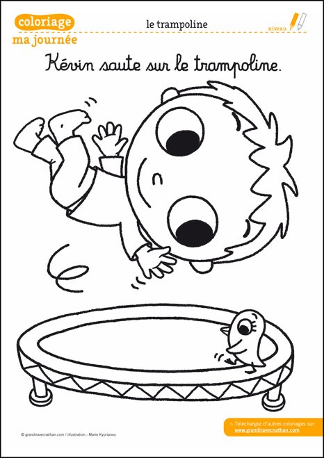 Coloriage Le Trampoline Coloriages Enfants Grandir Avec Nathan Coloriage Le Trampoline Coloriages Enfants Grandir Avec Nathan