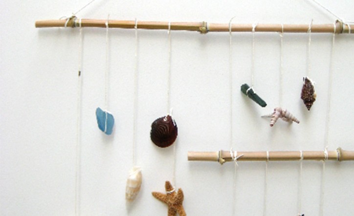 Mobile en coquillage