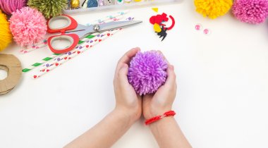 des pompons