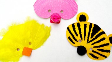 Fabriquer des masques animaux
