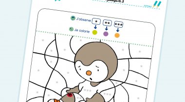 coloriage magique tchoupi