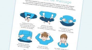 rituel massage enfant sommeil