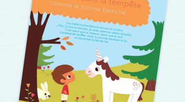 yoga pour enfant calme comme la licorne