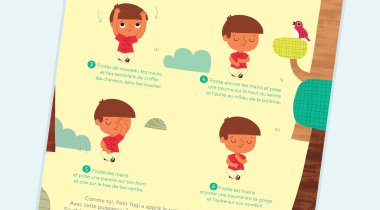 yoga pour enfant, énergie de l'ours