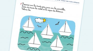 Graphisme - Moyenne Section - Tracer des traits obliques - Exercice graphisme - maternelle Moyenne Section - Tracer des traits obliques Exercice graphisme - maternelle Moyenne Section - Tracer des traits obliques
