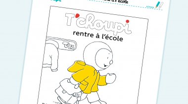 Coloriage tchoupi rentre à l'école à imprimer - Coloriage Tchoupi rentre à l'école Coloriage Tchoupi rentre à l'école