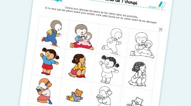 Coloriage Le mémo des amis de tchoupi - Coloriage : Le mémo des amis de Tchoupi Coloriage : Le mémo des amis de Tchoupi