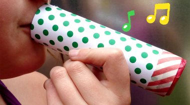 Fabriquer un kazoo enfant - modele kazoo modele kazoo
