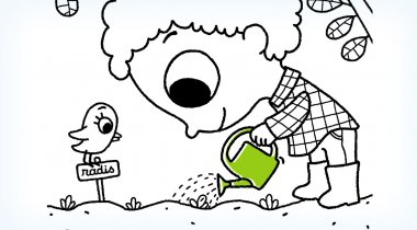 Coloriage jardinier à imprimer - Coloriage nature à imprimer Coloriage nature à imprimer
