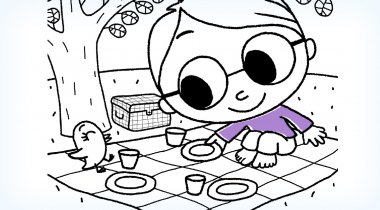 Coloriage jardinier à imprimer - Coloriage nature à imprimer Coloriage nature à imprimer